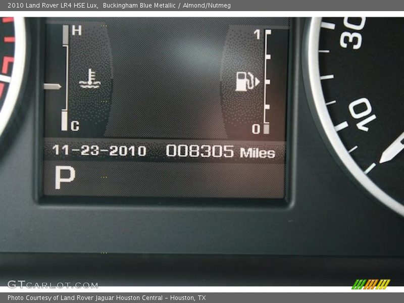 Buckingham Blue Metallic / Almond/Nutmeg 2010 Land Rover LR4 HSE Lux