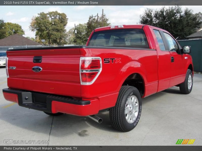  2010 F150 STX SuperCab Vermillion Red