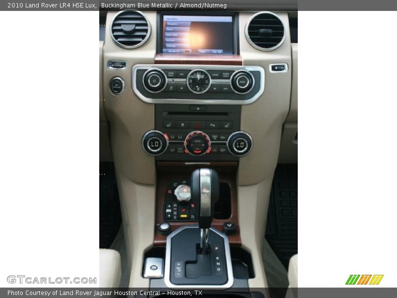 Controls of 2010 LR4 HSE Lux