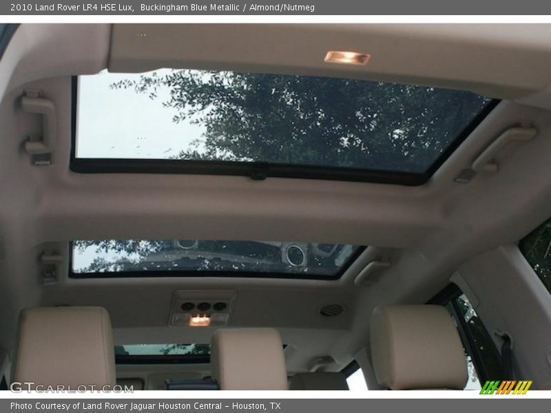 Sunroof of 2010 LR4 HSE Lux
