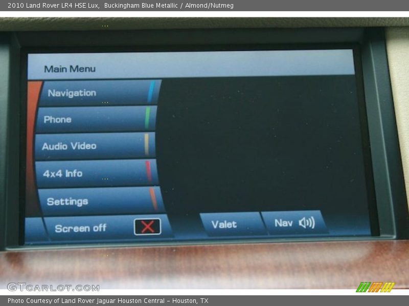 Buckingham Blue Metallic / Almond/Nutmeg 2010 Land Rover LR4 HSE Lux