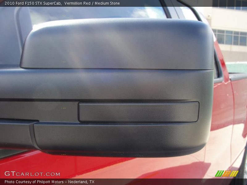 Vermillion Red / Medium Stone 2010 Ford F150 STX SuperCab