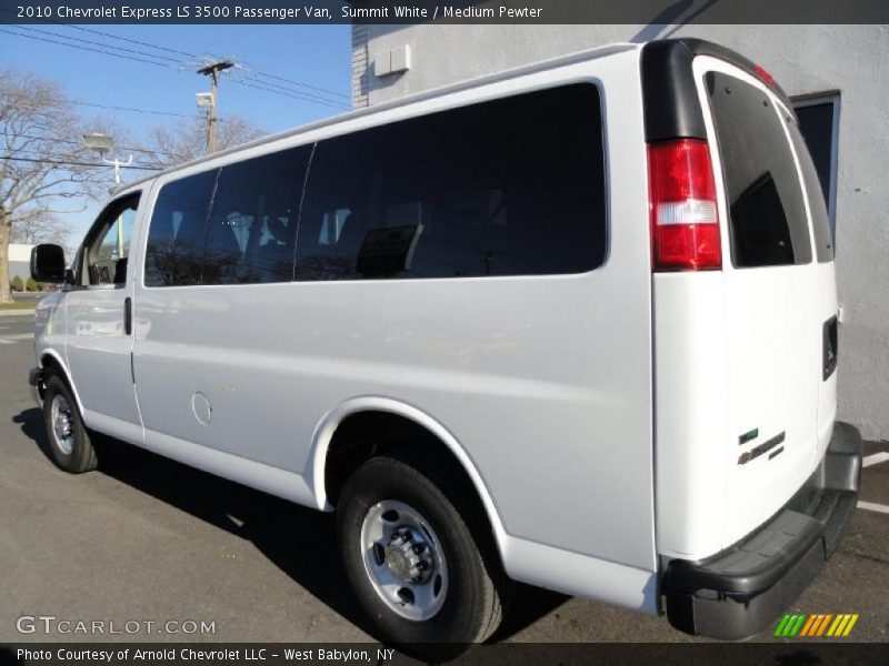  2010 Express LS 3500 Passenger Van Summit White