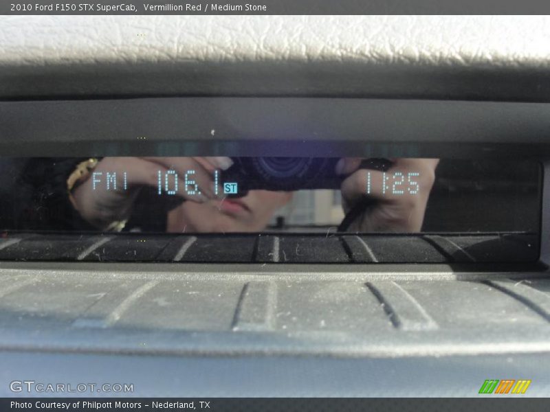 Vermillion Red / Medium Stone 2010 Ford F150 STX SuperCab