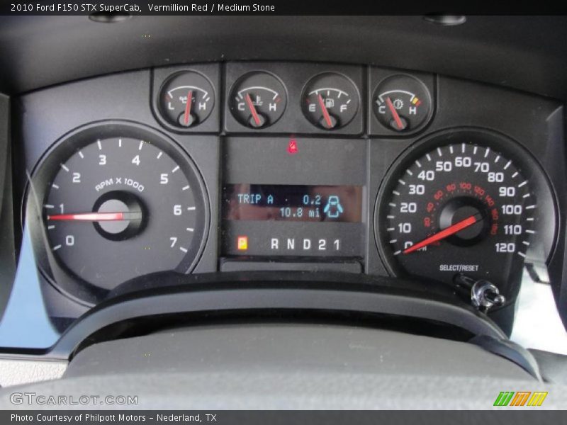  2010 F150 STX SuperCab STX SuperCab Gauges