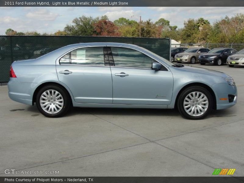  2011 Fusion Hybrid Light Ice Blue Metallic