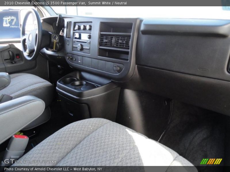 Summit White / Neutral 2010 Chevrolet Express LS 3500 Passenger Van