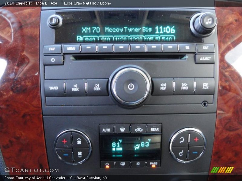 Taupe Gray Metallic / Ebony 2010 Chevrolet Tahoe LT 4x4