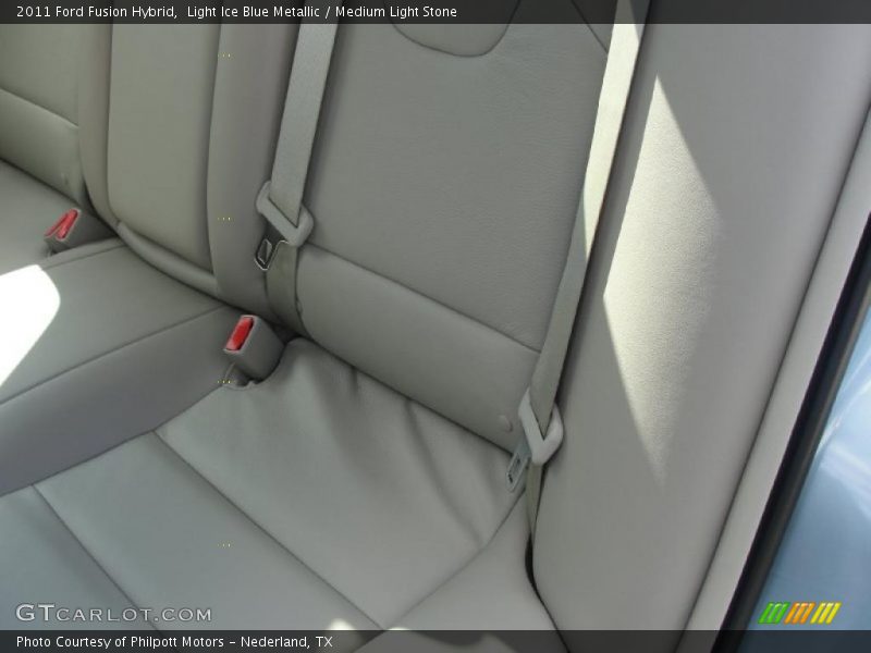  2011 Fusion Hybrid Medium Light Stone Interior