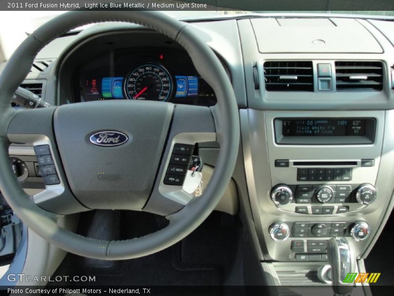Dashboard of 2011 Fusion Hybrid