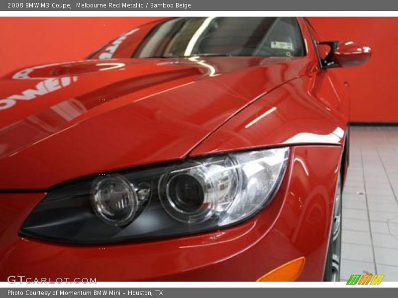 Melbourne Red Metallic / Bamboo Beige 2008 BMW M3 Coupe