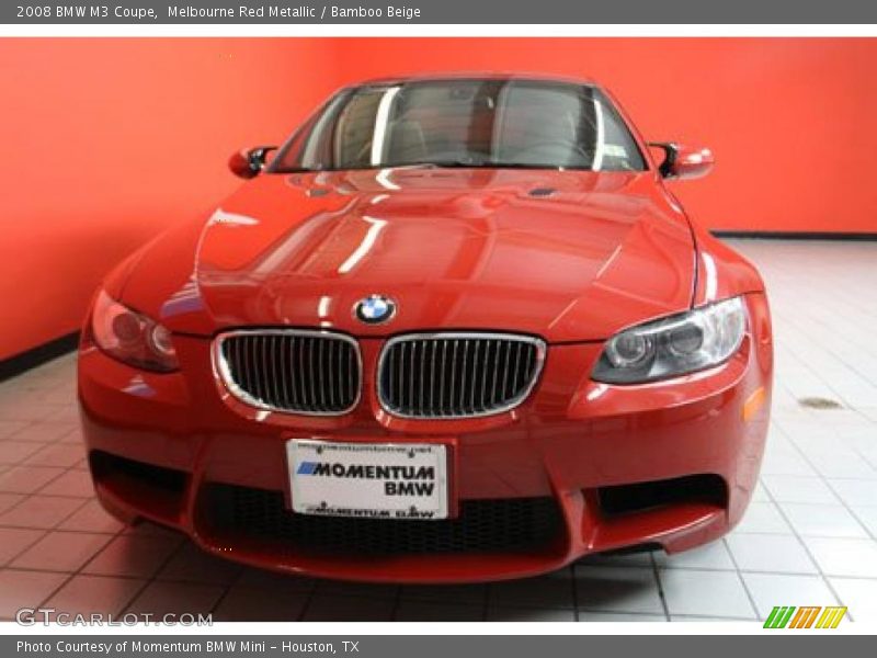 Melbourne Red Metallic / Bamboo Beige 2008 BMW M3 Coupe