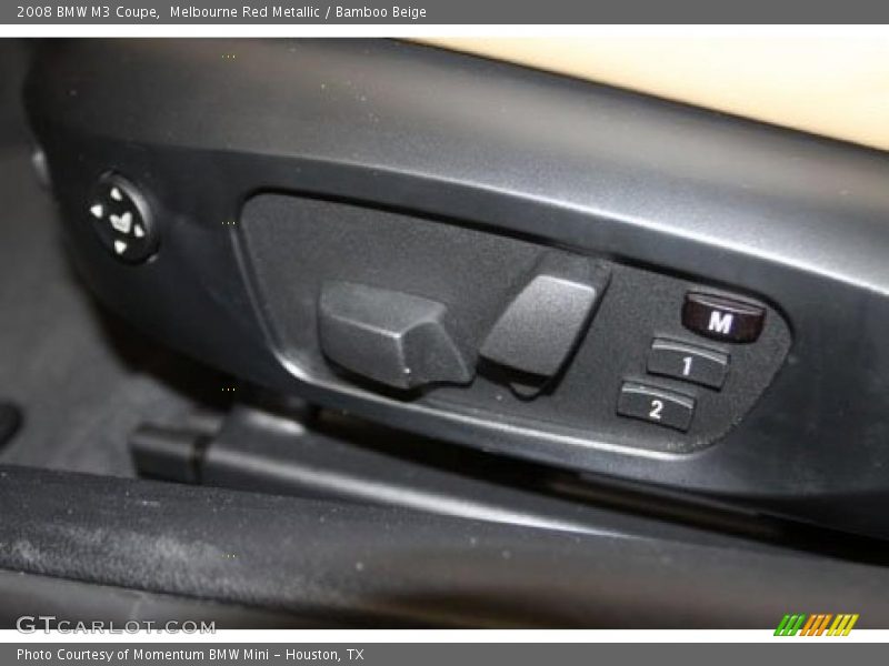 Melbourne Red Metallic / Bamboo Beige 2008 BMW M3 Coupe