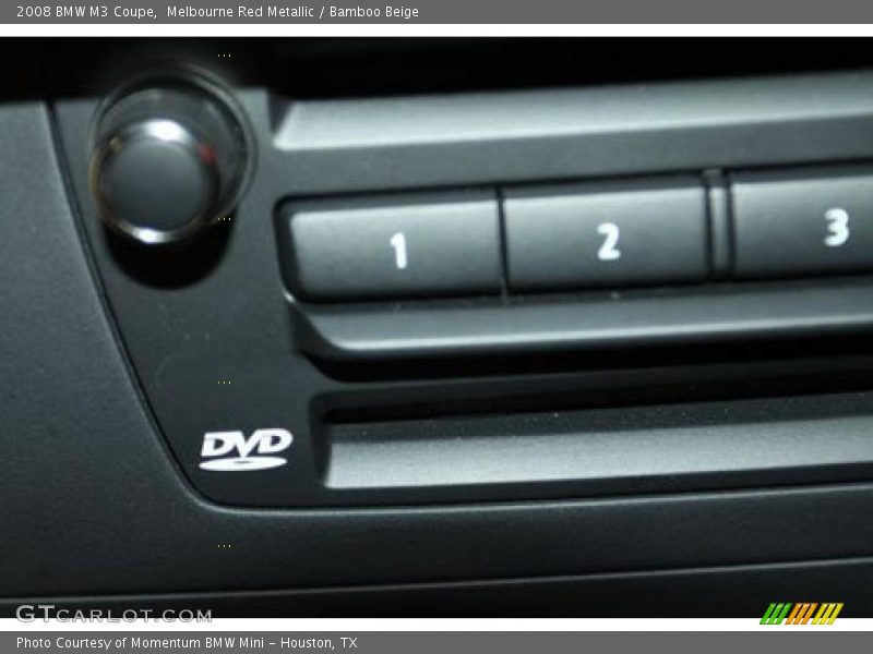 Melbourne Red Metallic / Bamboo Beige 2008 BMW M3 Coupe
