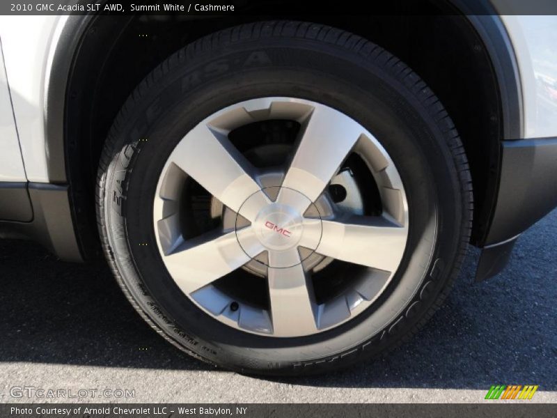 Summit White / Cashmere 2010 GMC Acadia SLT AWD