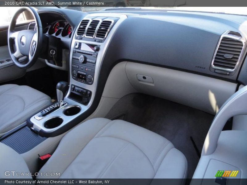 Summit White / Cashmere 2010 GMC Acadia SLT AWD
