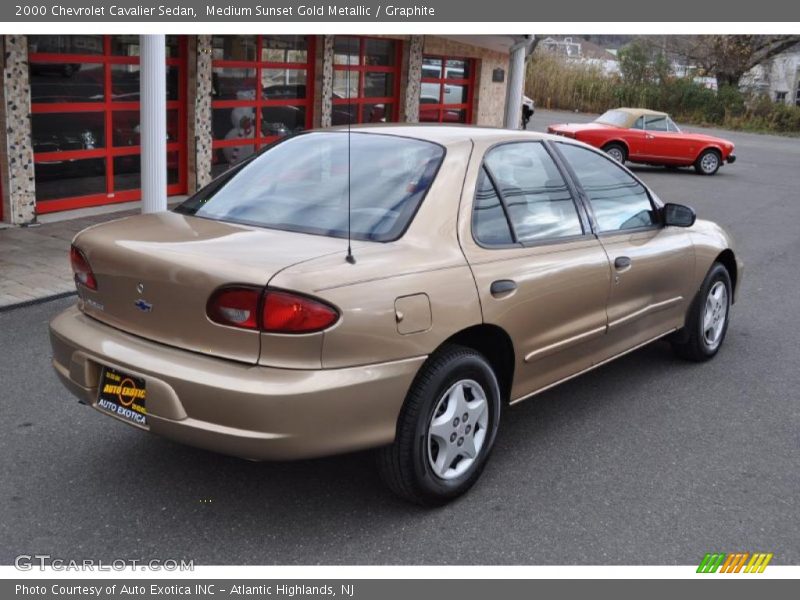  2000 Cavalier Sedan Medium Sunset Gold Metallic