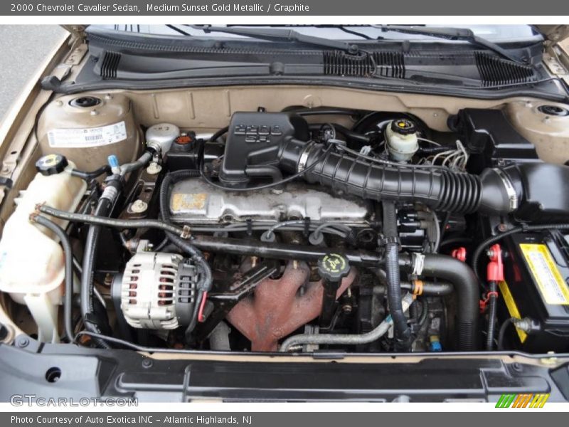  2000 Cavalier Sedan Engine - 2.2 Liter OHV 8-Valve 4 Cylinder
