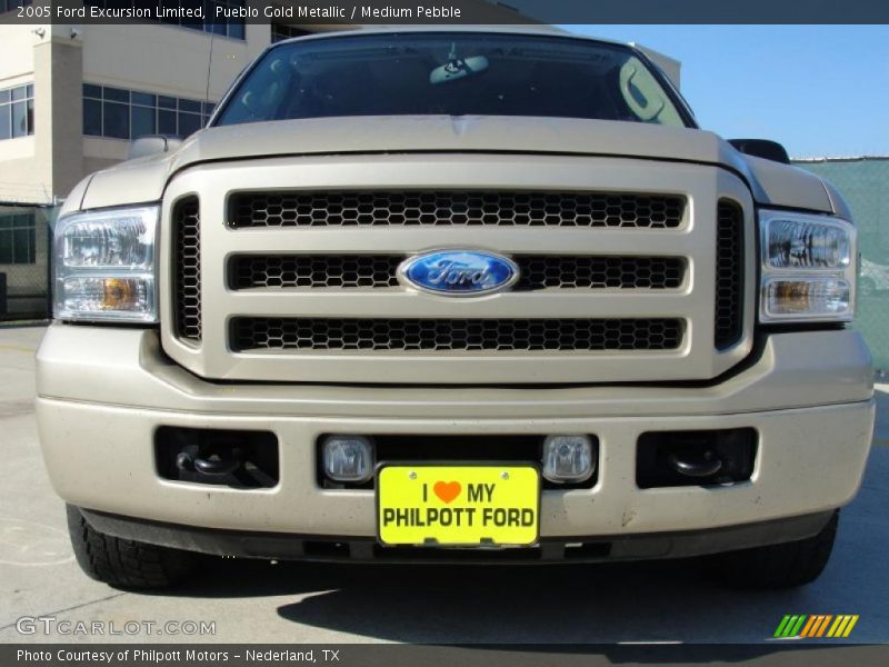 Pueblo Gold Metallic / Medium Pebble 2005 Ford Excursion Limited