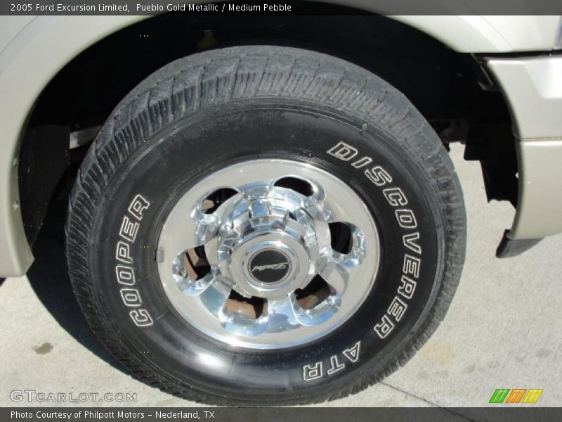 Pueblo Gold Metallic / Medium Pebble 2005 Ford Excursion Limited