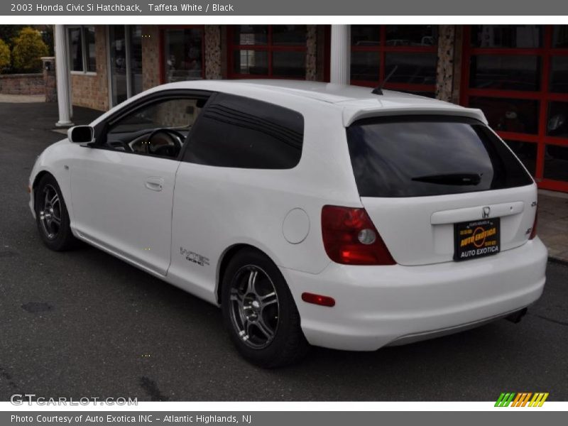 Taffeta White / Black 2003 Honda Civic Si Hatchback