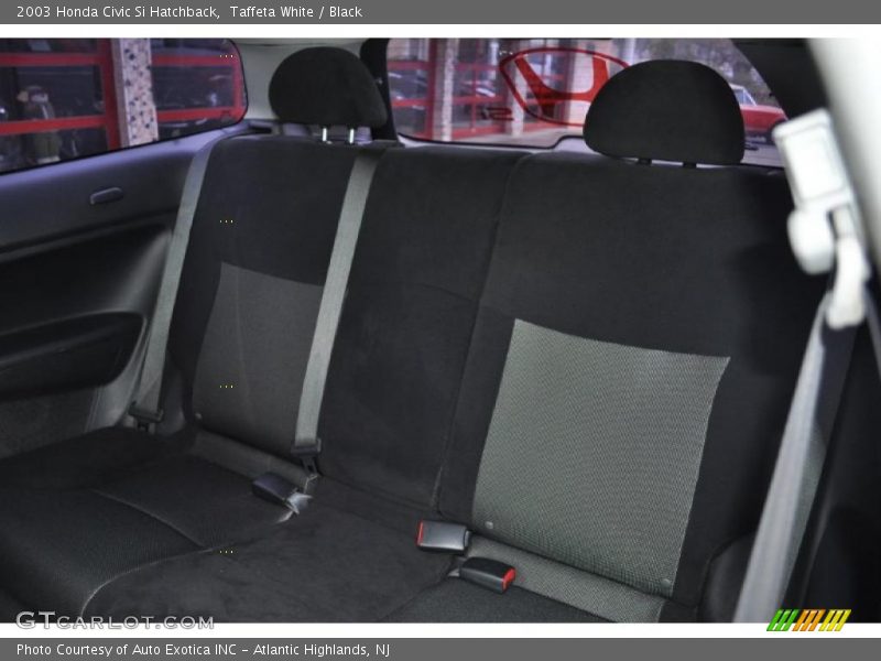  2003 Civic Si Hatchback Black Interior