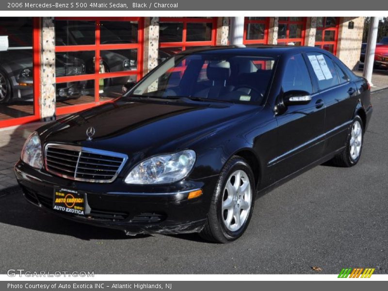 Black / Charcoal 2006 Mercedes-Benz S 500 4Matic Sedan
