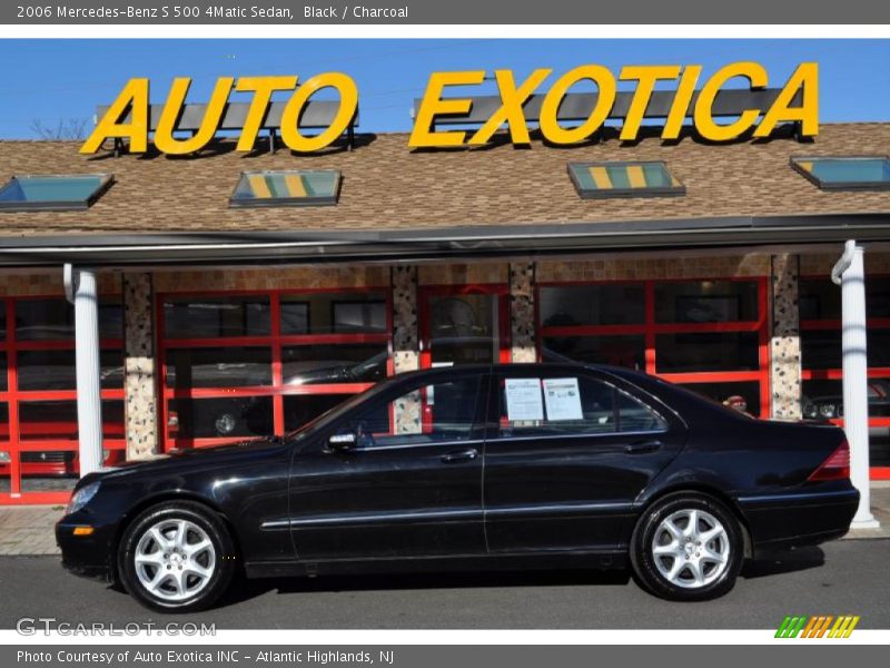 Black / Charcoal 2006 Mercedes-Benz S 500 4Matic Sedan