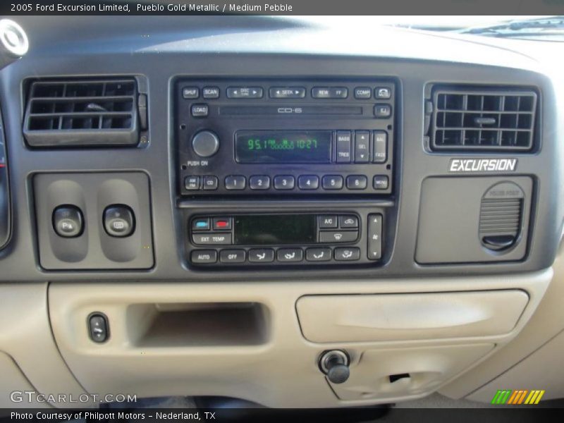 Pueblo Gold Metallic / Medium Pebble 2005 Ford Excursion Limited