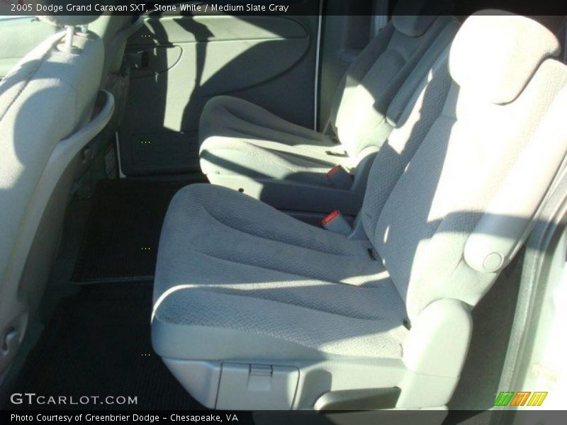 Stone White / Medium Slate Gray 2005 Dodge Grand Caravan SXT
