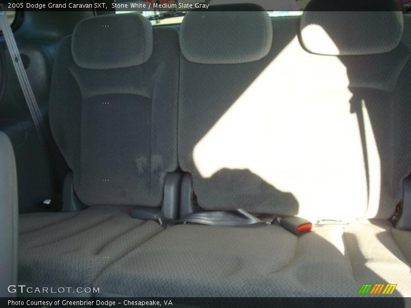 Stone White / Medium Slate Gray 2005 Dodge Grand Caravan SXT