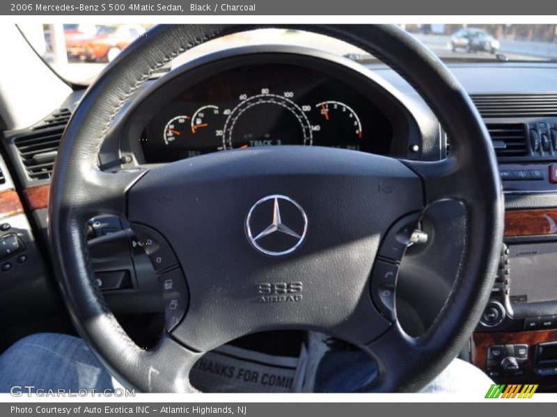 Black / Charcoal 2006 Mercedes-Benz S 500 4Matic Sedan
