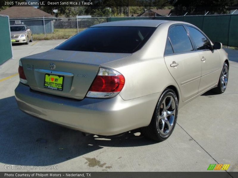 Desert Sand Mica / Taupe 2005 Toyota Camry LE