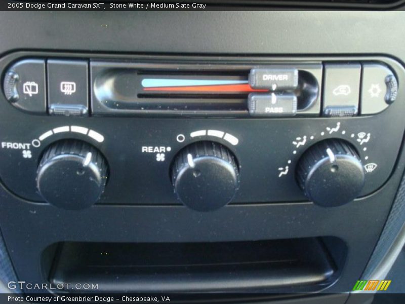Stone White / Medium Slate Gray 2005 Dodge Grand Caravan SXT