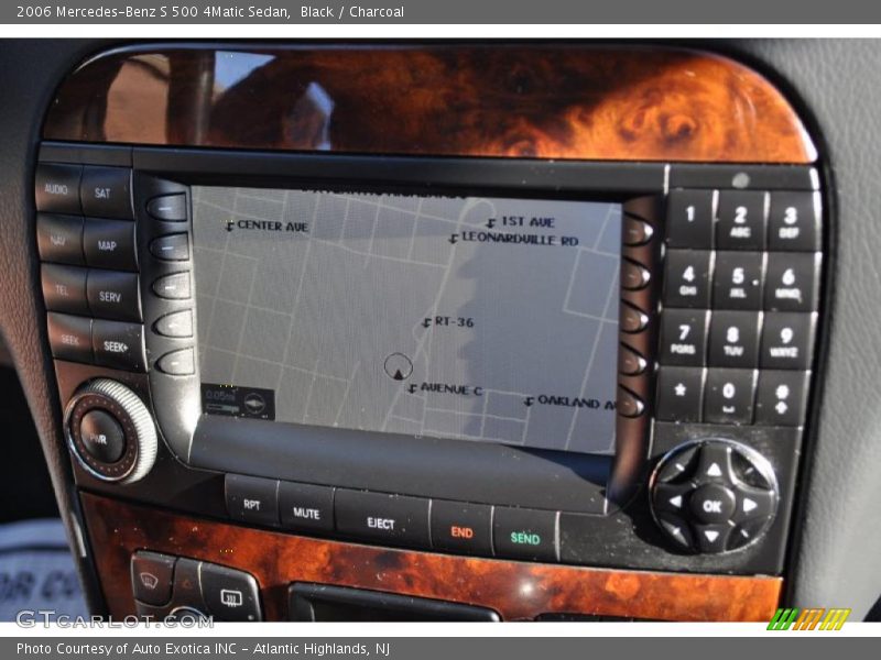 Navigation of 2006 S 500 4Matic Sedan