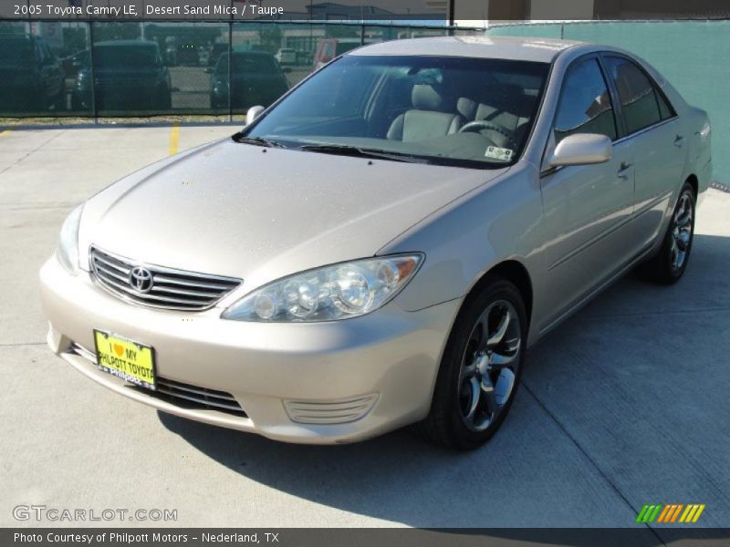 Desert Sand Mica / Taupe 2005 Toyota Camry LE