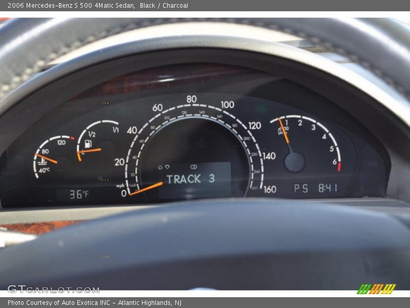  2006 S 500 4Matic Sedan 500 4Matic Sedan Gauges