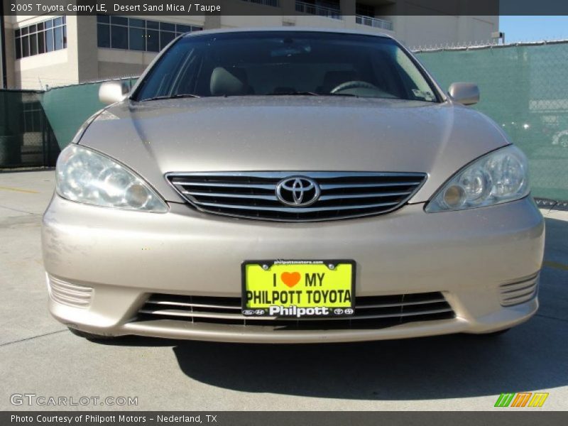 Desert Sand Mica / Taupe 2005 Toyota Camry LE