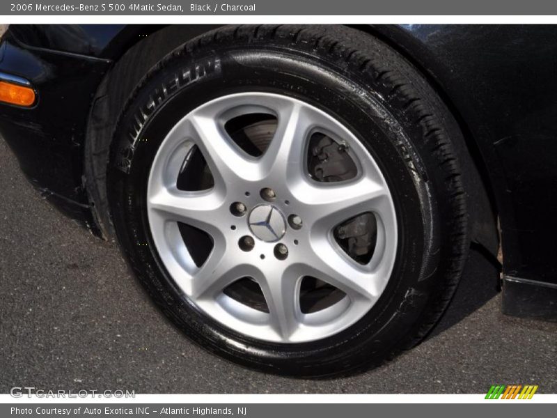 Black / Charcoal 2006 Mercedes-Benz S 500 4Matic Sedan