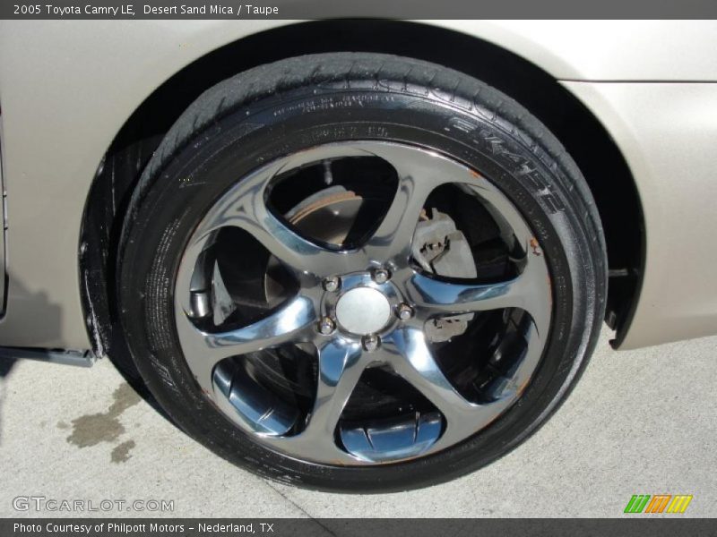 Custom Wheels of 2005 Camry LE