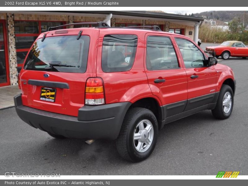 Bright Red / Medium Graphite 2002 Ford Escape XLS V6 4WD