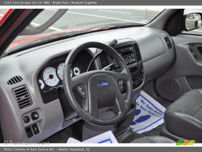 Dashboard of 2002 Escape XLS V6 4WD