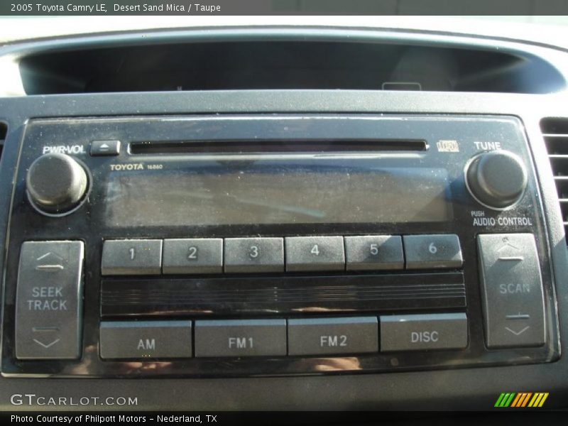 Desert Sand Mica / Taupe 2005 Toyota Camry LE
