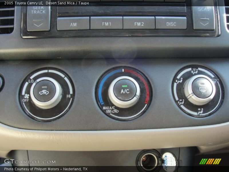 Desert Sand Mica / Taupe 2005 Toyota Camry LE