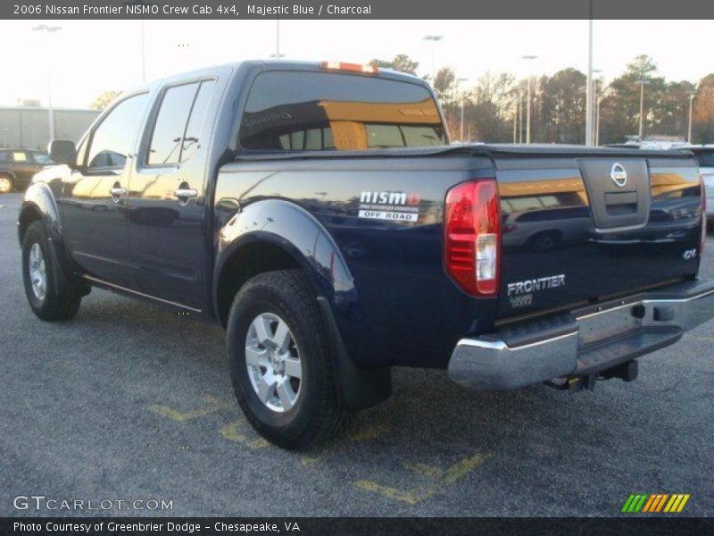 Majestic Blue / Charcoal 2006 Nissan Frontier NISMO Crew Cab 4x4