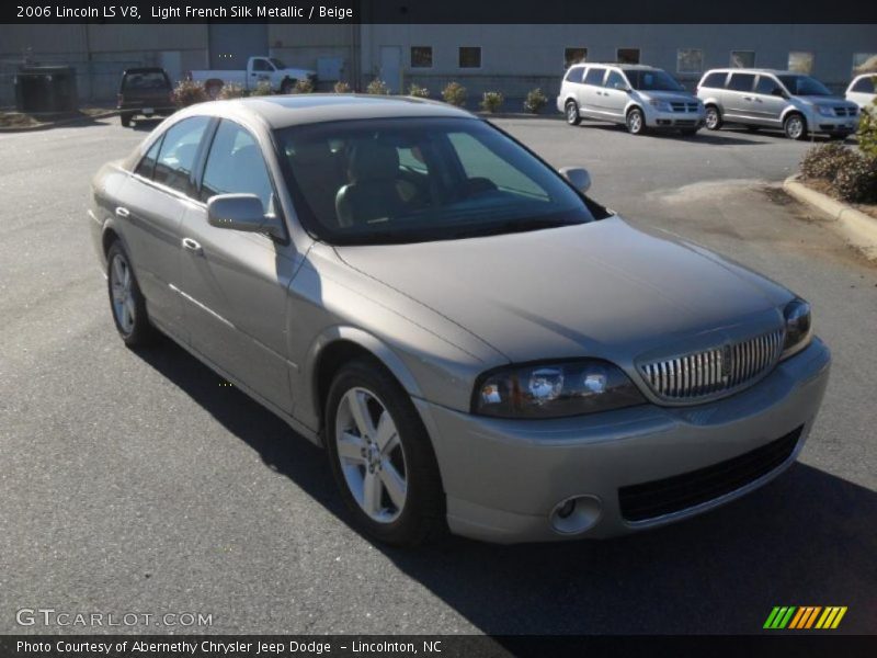 Light French Silk Metallic / Beige 2006 Lincoln LS V8