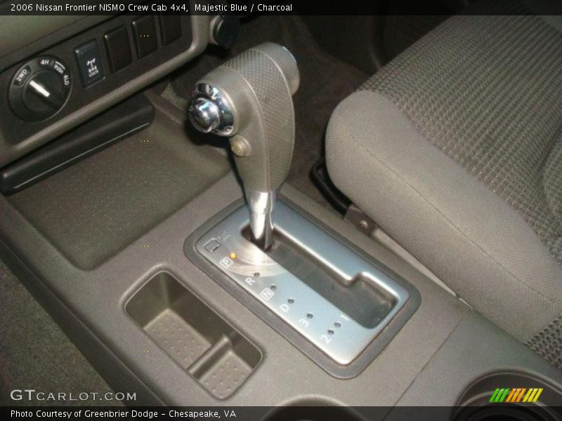  2006 Frontier NISMO Crew Cab 4x4 5 Speed Automatic Shifter