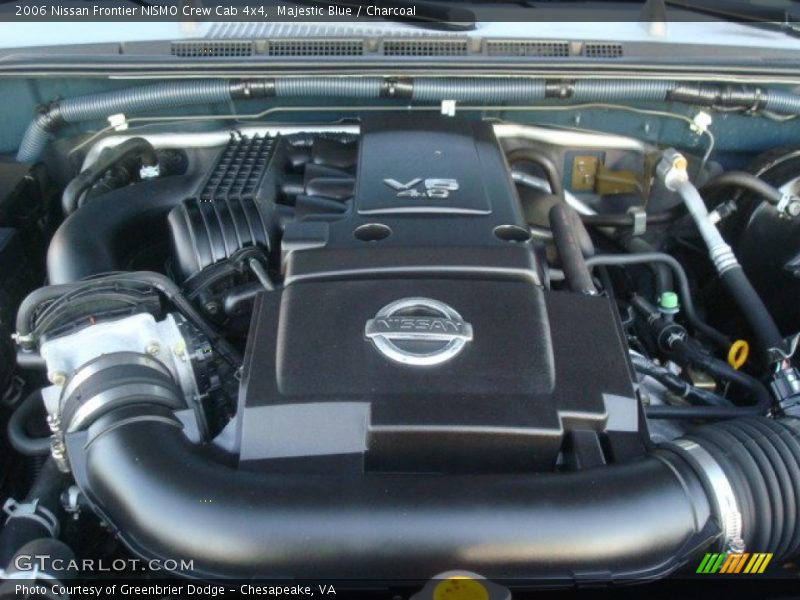  2006 Frontier NISMO Crew Cab 4x4 Engine - 4.0 Liter DOHC 24-Valve VVT V6