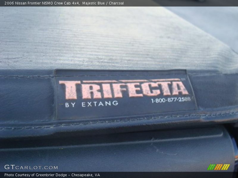 Majestic Blue / Charcoal 2006 Nissan Frontier NISMO Crew Cab 4x4