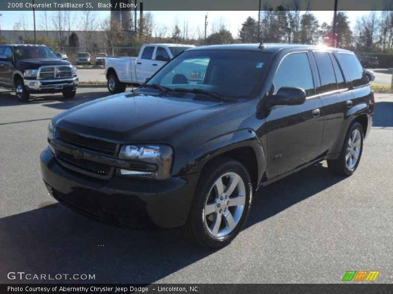 Black / Ebony 2008 Chevrolet TrailBlazer SS